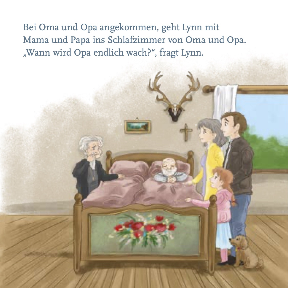 DELA Lebensversicherungen - Kinderbuch - Lynn und Opas Tod - S.2