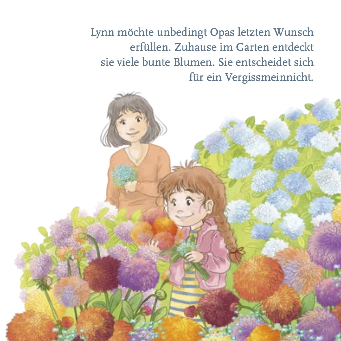 DELA Lebensversicherungen - Pixi Kinderbuch - Lynn und Opas Tod - S.10