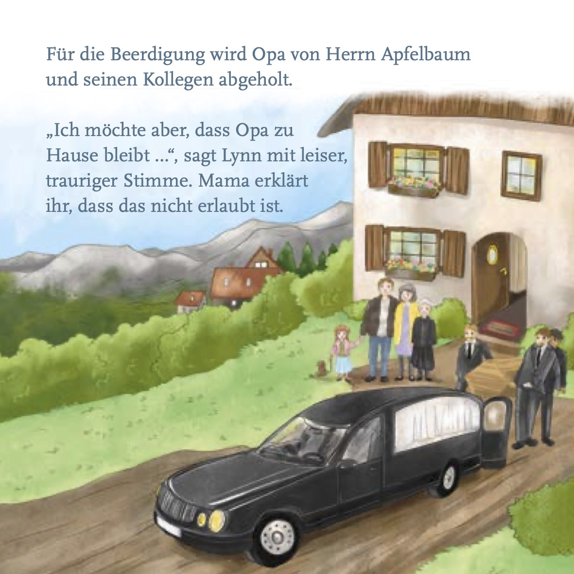 DELA Lebensversicherungen - Pixi Kinderbuch - Lynn und Opas Tod - S.11