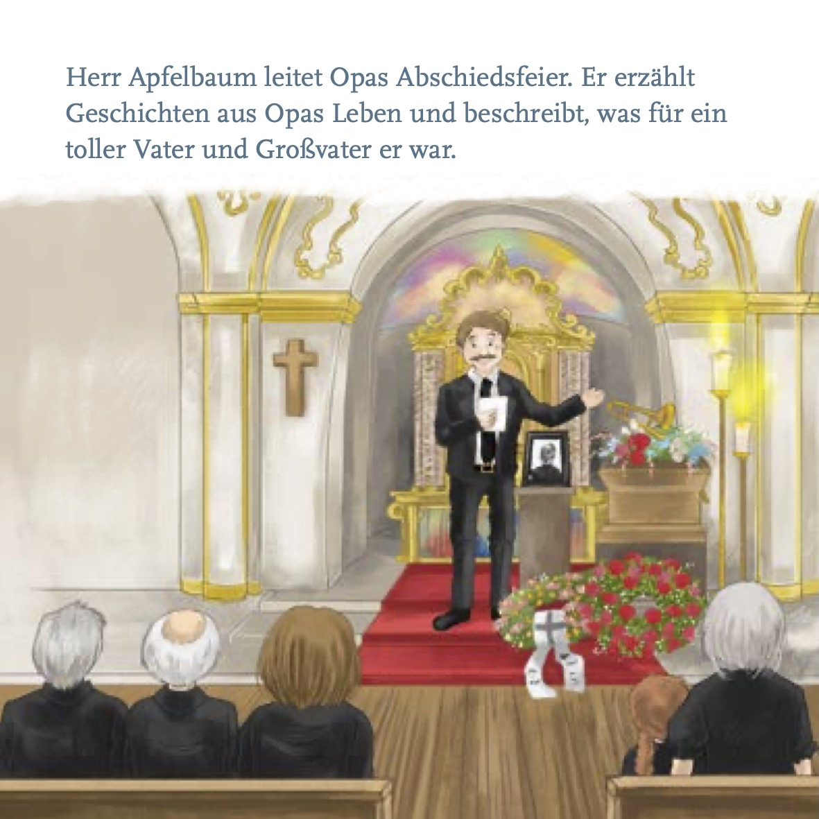 DELA Lebensversicherungen - Pixi Kinderbuch - Lynn und Opas Tod - S.13