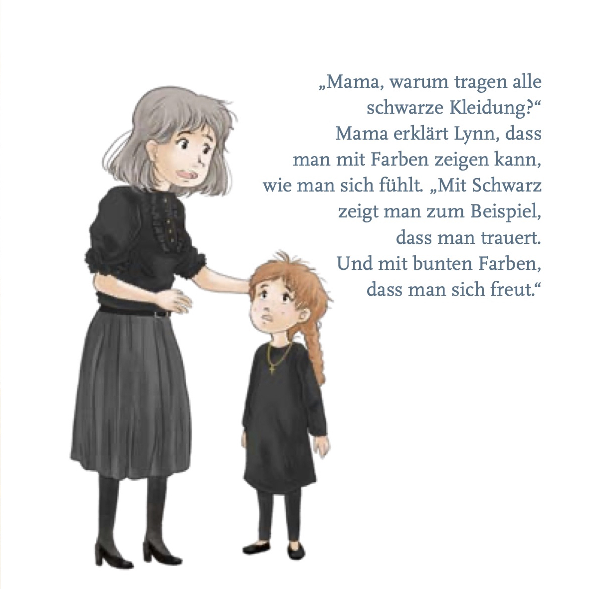 DELA Lebensversicherungen - Pixi Kinderbuch - Lynn und Opas Tod - S.16