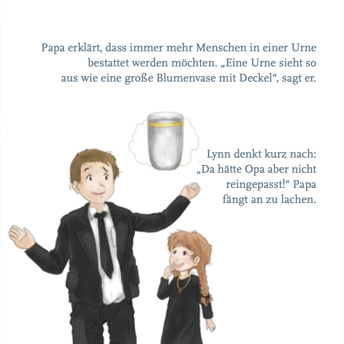 DELA Lebensversicherungen - Pixi Kinderbuch - Lynn und Opas Tod - S.22