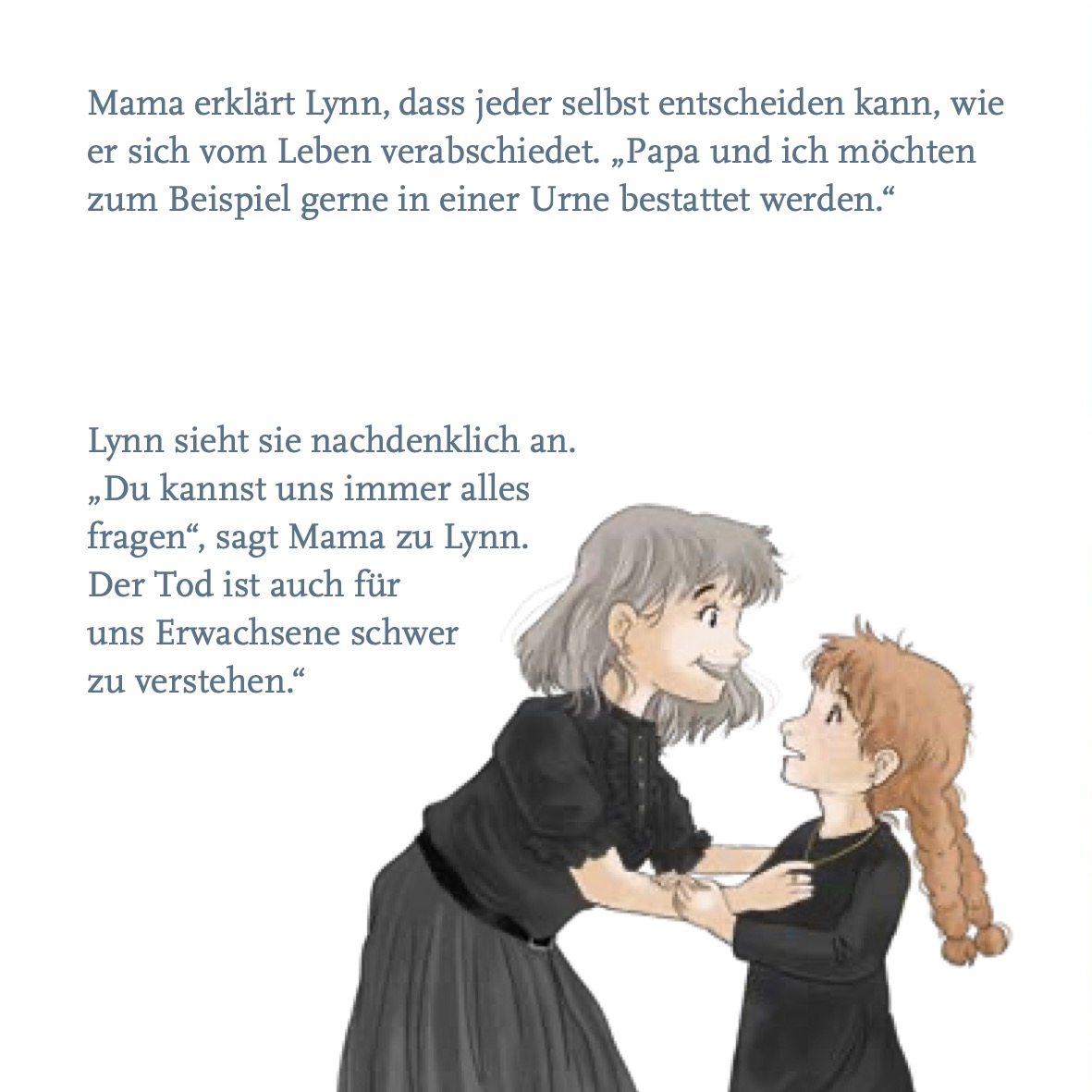 DELA Lebensversicherungen - Pixi Kinderbuch - Lynn und Opas Tod - S.25